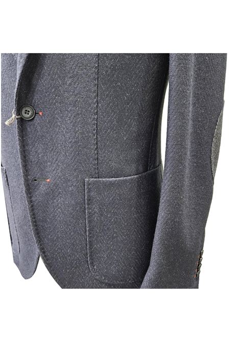 Manuel Ritz Herringbone jacket with patches MANUEL RITZ | suits Jacket | MU.2718MX.1836300300